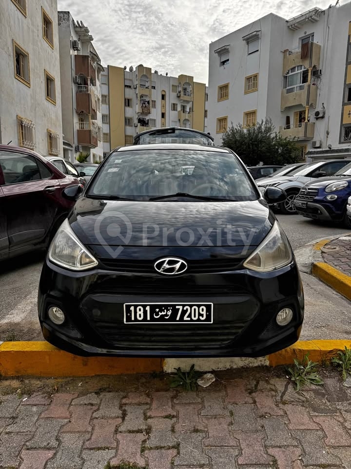Hyundai Grand i10 à vendre à Mourouj 1 – 160 000 km – très propre