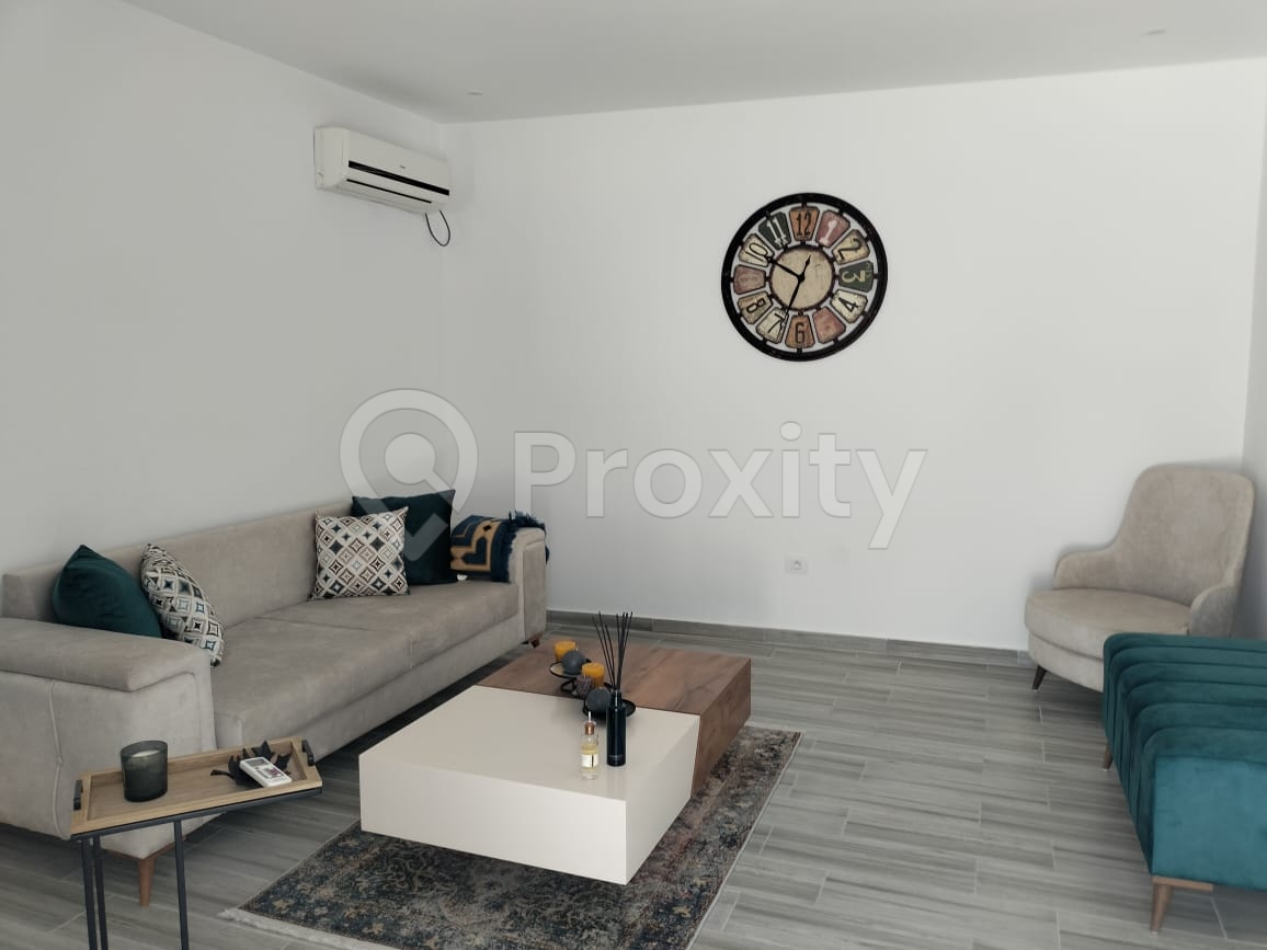 Appartement S+1 meublé haut standing avec terrasse privative à Hammam Sousse