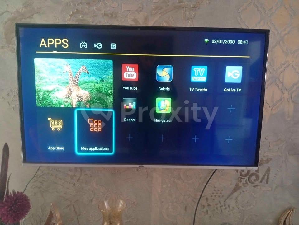 TV TCL 48 pouces modèle 6404V en bon état à vendre à Tunis