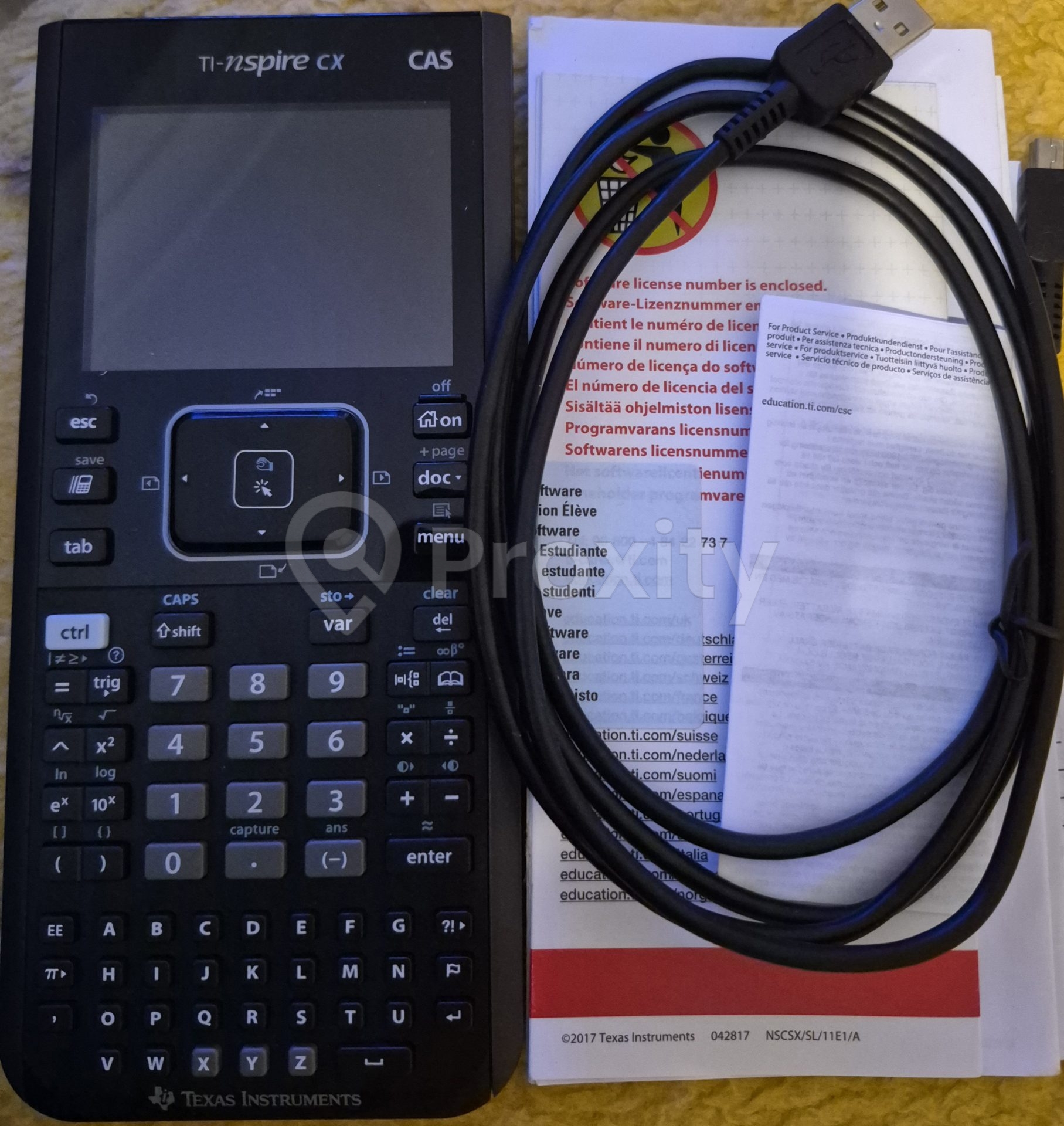 Calculatrice TINspire cx CAS