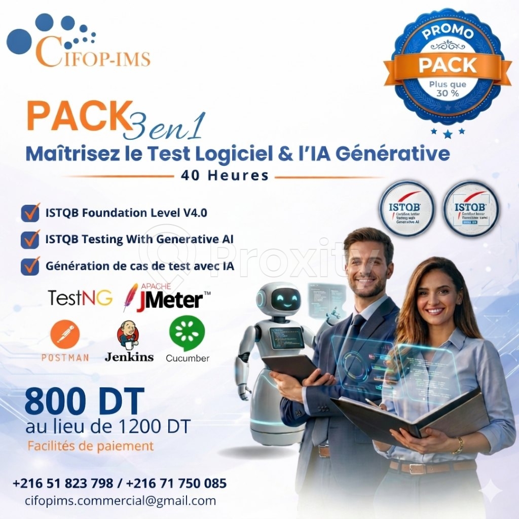 Pack Testing 3 en 1