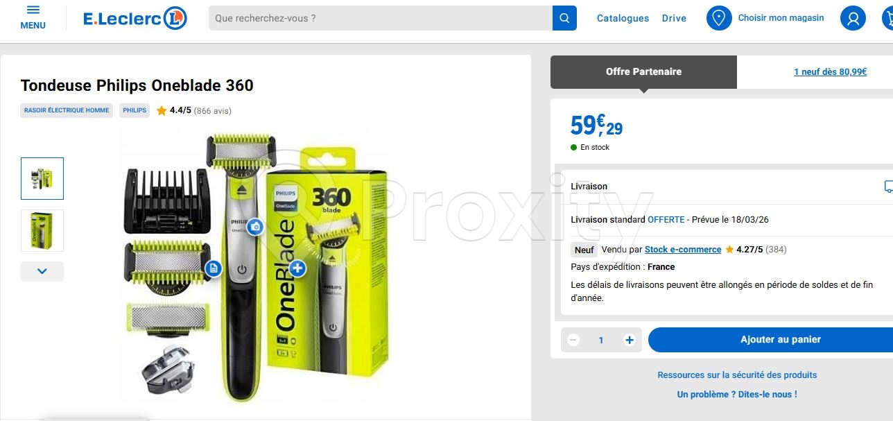 Philips Oneblade 360Pro