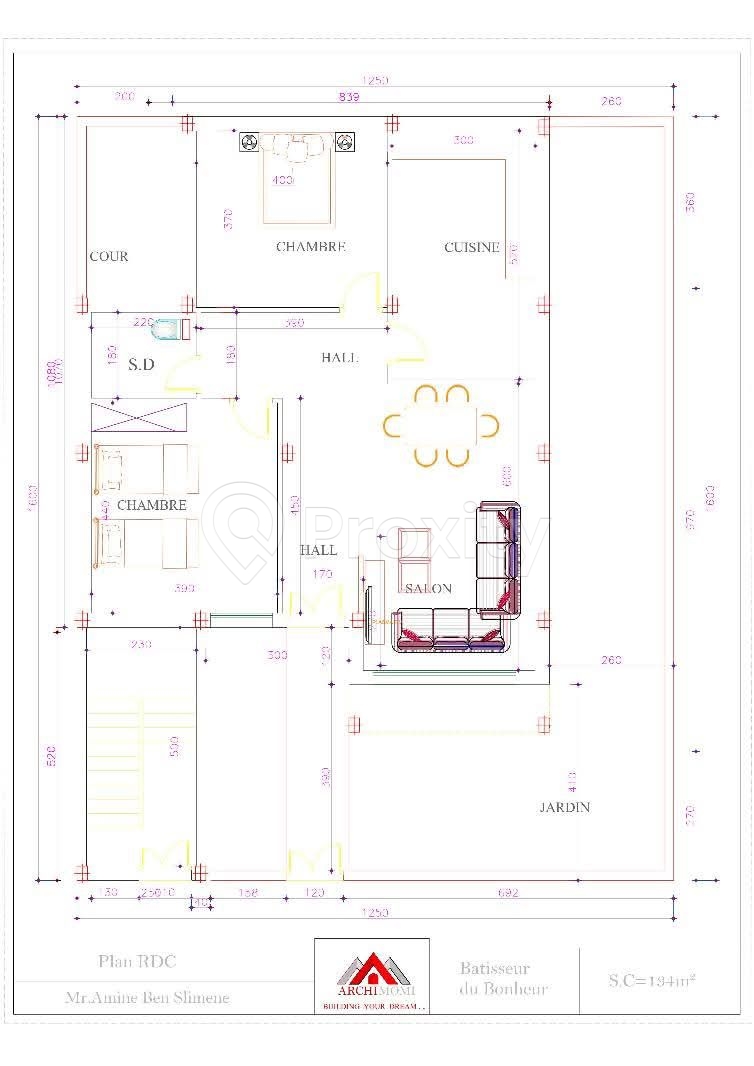 terrain constructible à dar allouche