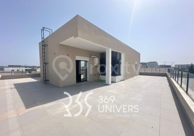 Appartement S+2 avec terrasse à louer aux Jardins de Carthage