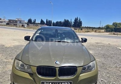 BMW Série 3 E90 Phase 2 diesel d’occasion vue de face à Ben Arous