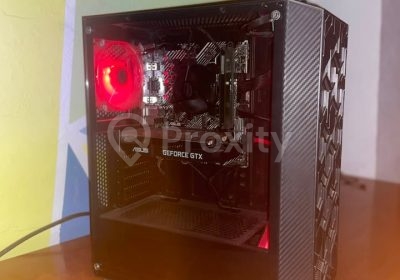 PC gamer avec carte graphique ASUS GTX 1650 4 Go à Menzel Bourguiba
