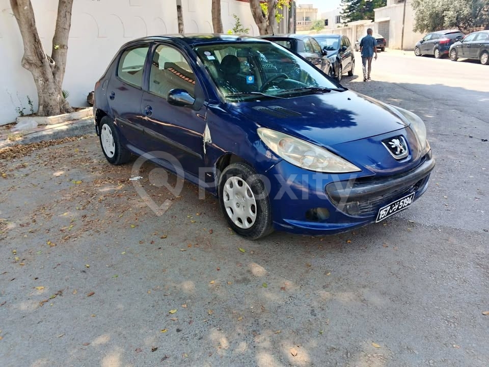 Peugeot 206+ 2012 diesel à vendre à Tunis – moteur HDi récemment changé