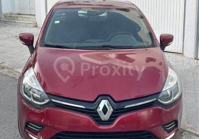 Renault Clio 4 TCe rouge à vendre à Tunis