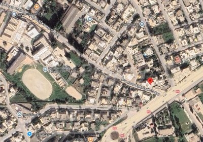 Localisation d’un terrain constructible de 470 m² à vendre à Béja