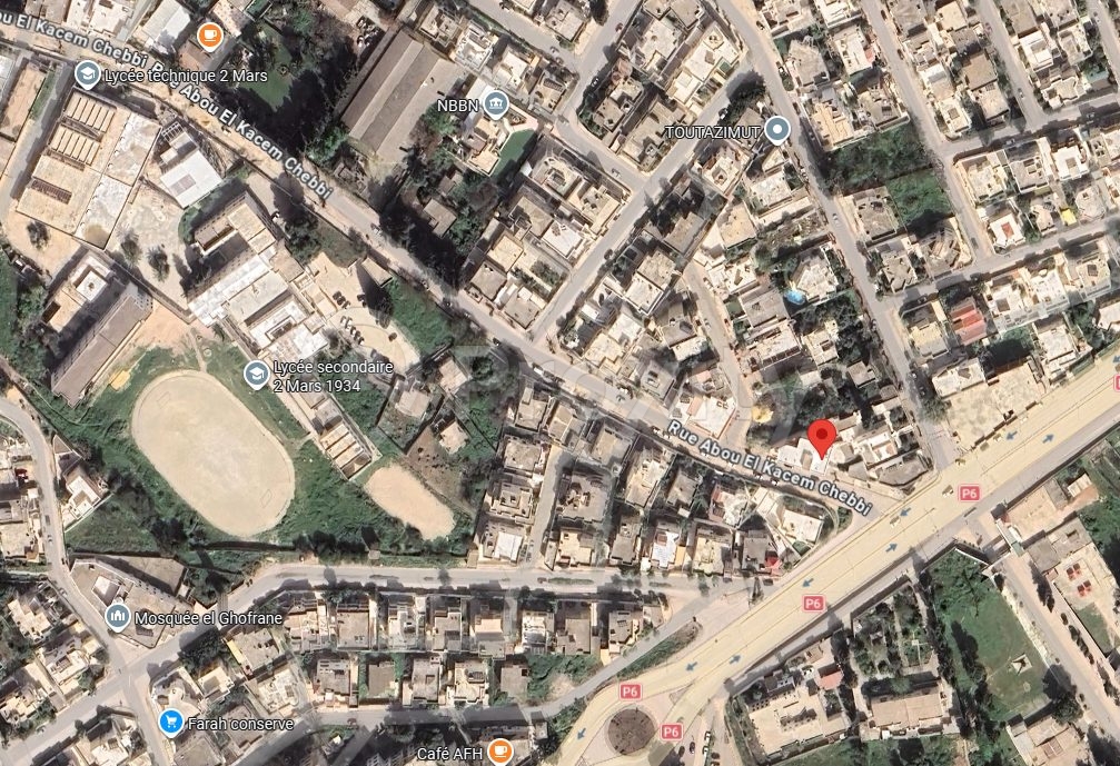 Terrain constructible de 470 m² à vendre à Béja – 700 DT/m²
