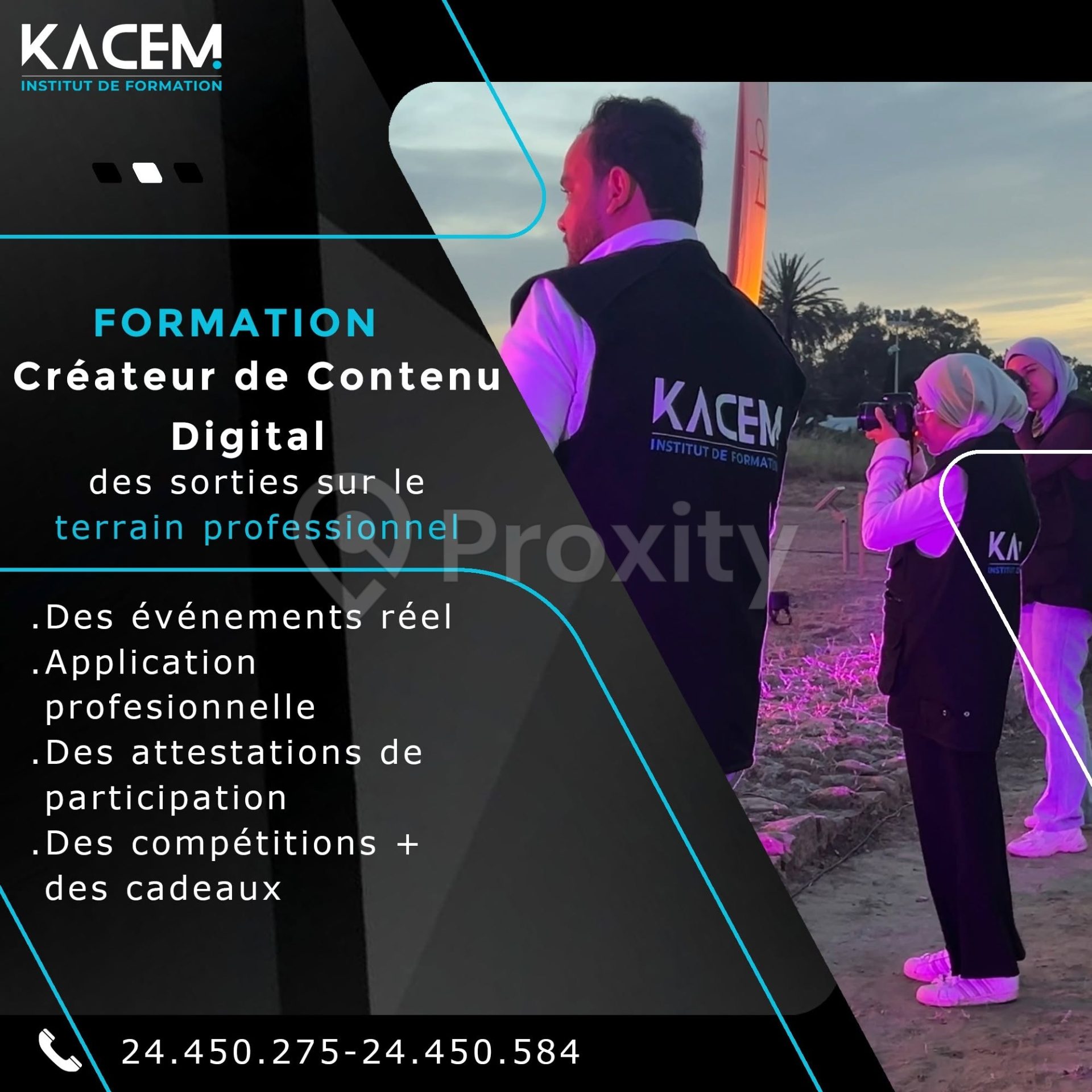 FORMATION EN CRÉATION DE CONTENU DIGITAL