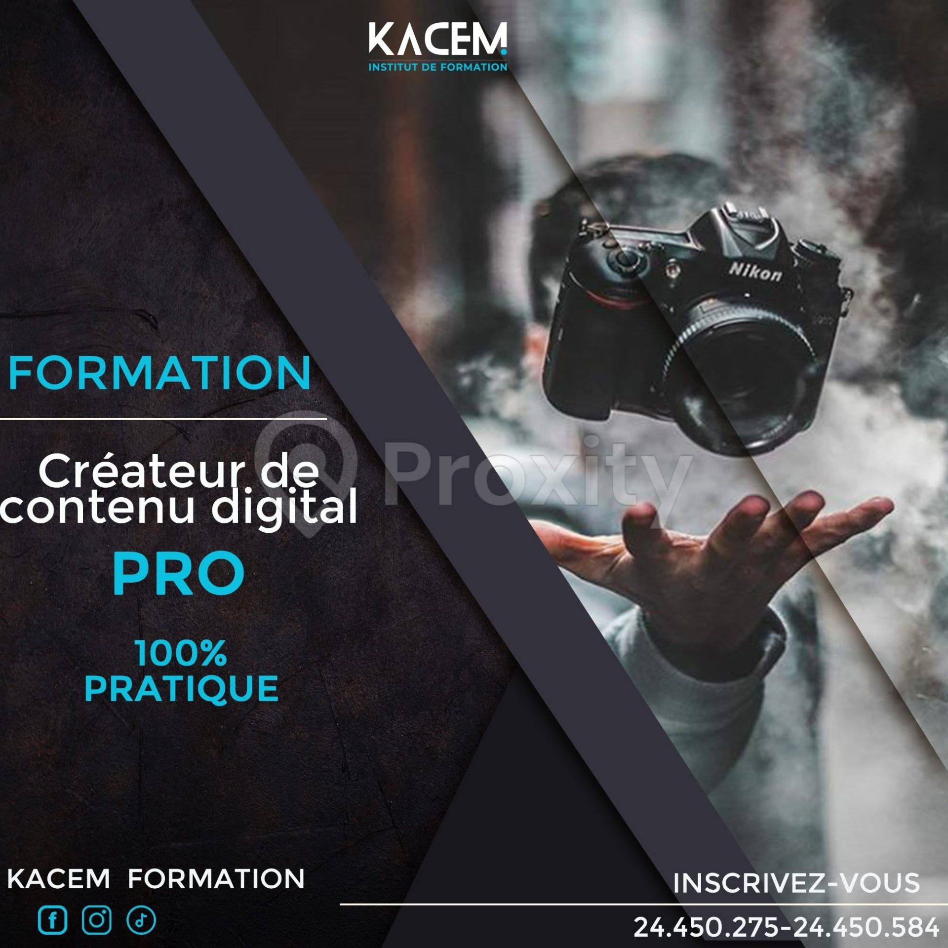 FORMATION CRÉATEUR DE CONTENU DIGITAL PRO