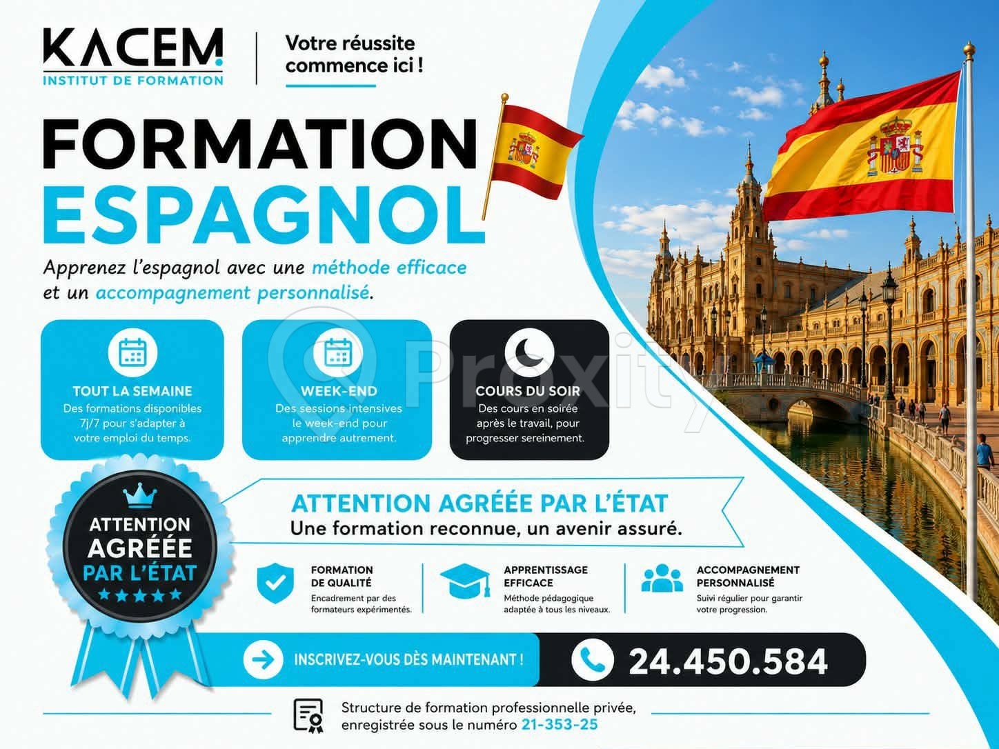 FORMATION EN ESPAGNOL