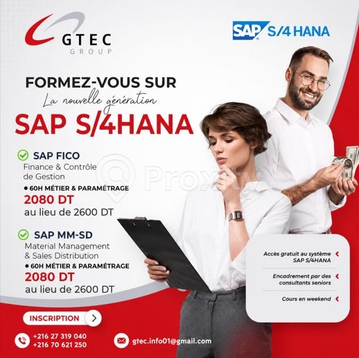 Formation SAP S/4HANA MM-SD & Fico