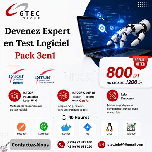 Formation Testing 3en1 ISTQB Foundation Level + Gen AI