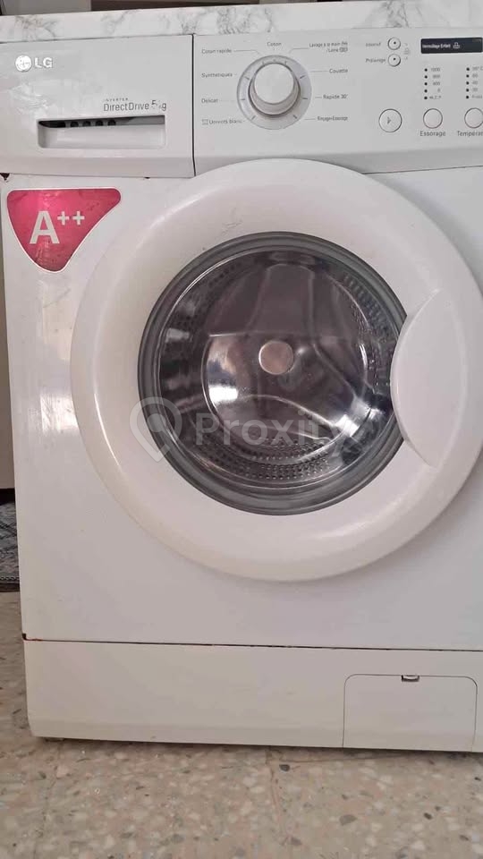 Machine à laver LG Direct Drive 5 kg d'occasion à La Marsa – 400 DT