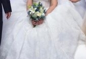 Robe de mariée princesse en dentelle à vendre à Aïn Zaghouan Nord – Vêtements – photo 3