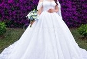 Robe de mariée princesse en dentelle à vendre à Aïn Zaghouan Nord – Vêtements – Tunis – photo 1