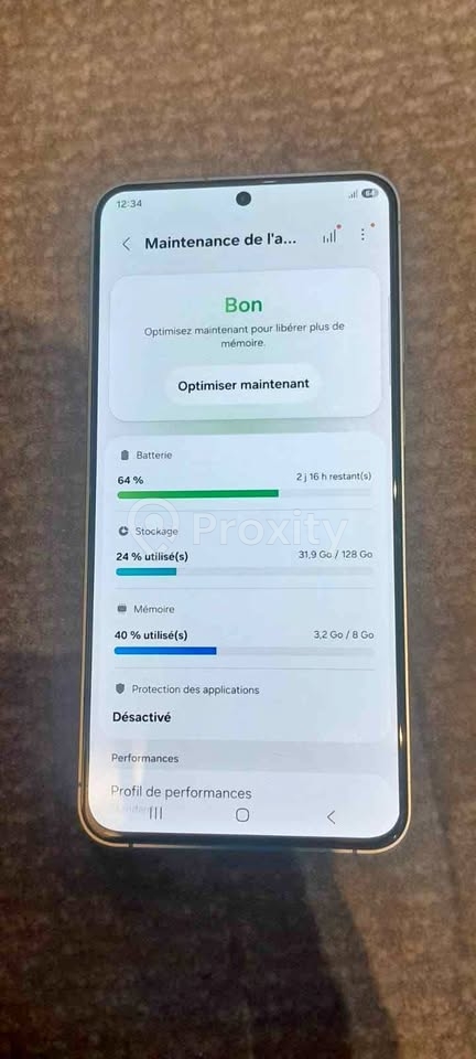 Samsung Galaxy S25 FE 5G 128 Go importé du Canada à Nabeul
