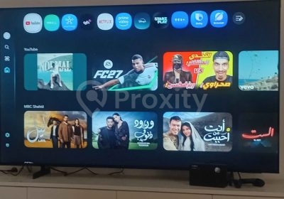 Interface Smart TV Samsung 65 pouces avec applications à Sahloul 4