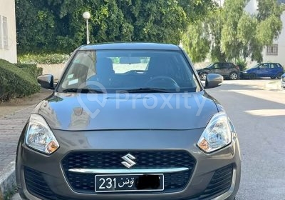 Suzuki Swift BVA 2022 grise essence à vendre vue avant
