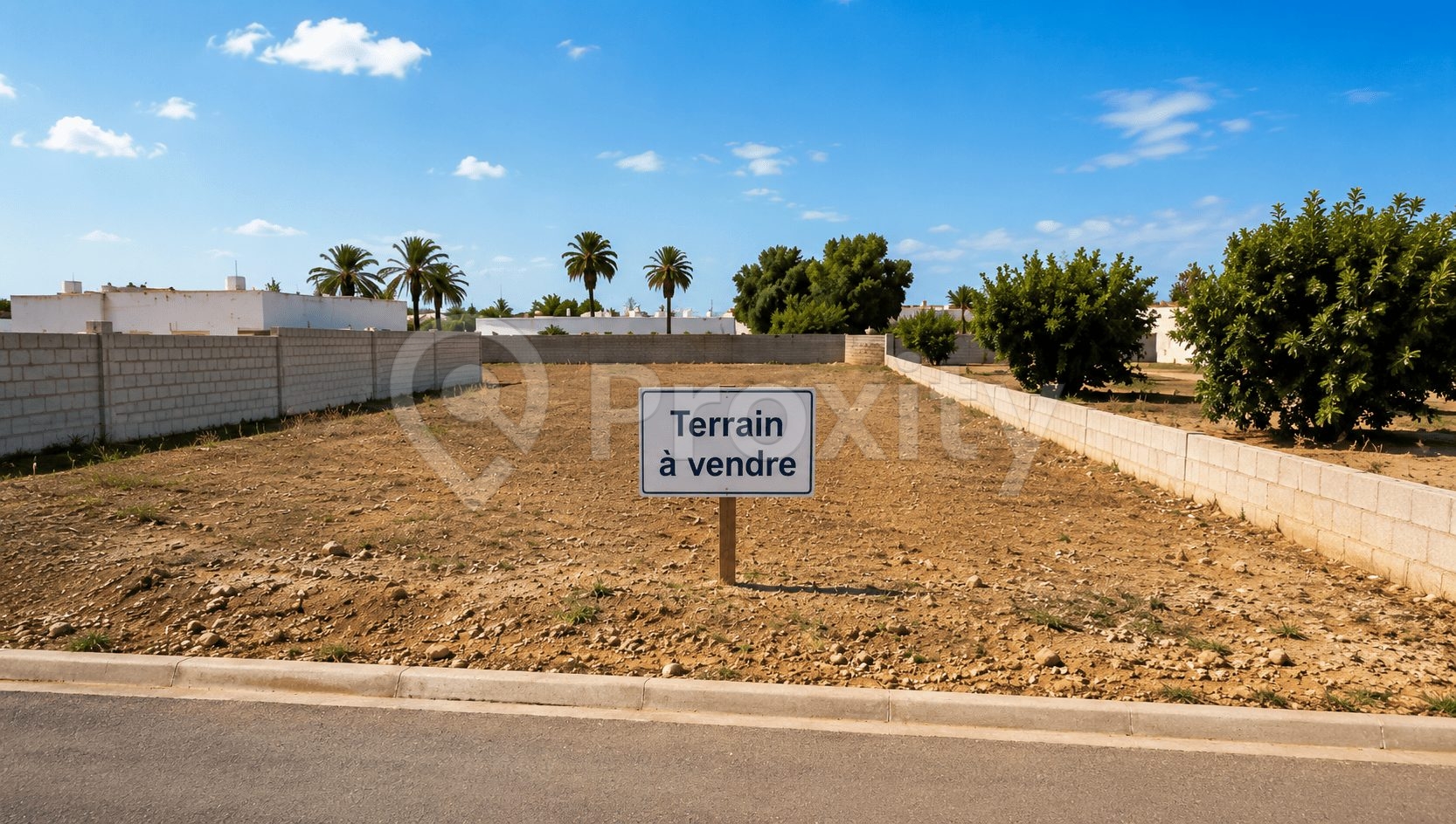 Terrain de 750 m² à vendre à Raoued Plage proche de la mer