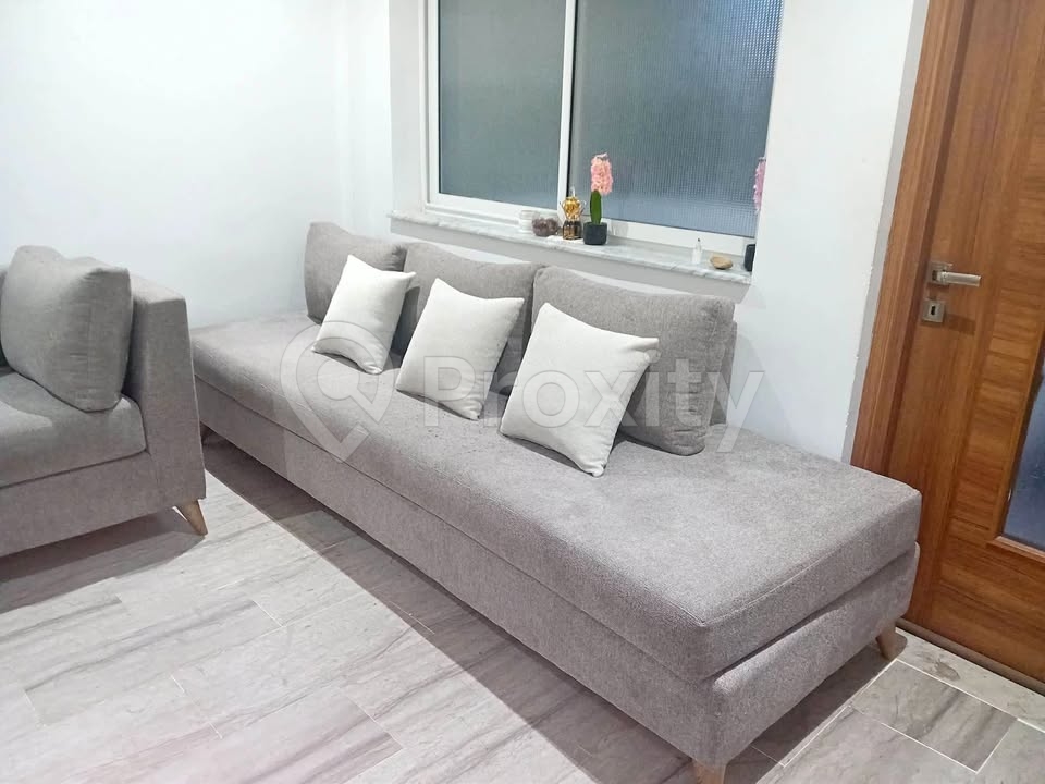 Salon 2 canapés et 1 fauteuil en bon état à Nouvelle Médina – 1 800 DT