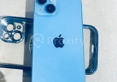 iPhone 14 bleu 128 Go d’occasion à vendre à El Fahs