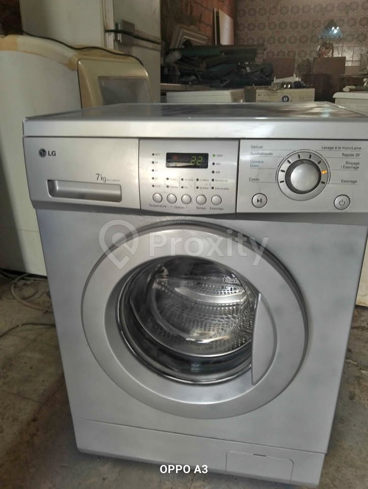 Machine à laver LG 7 kg Silver à vendre à Tunis – 600 DT