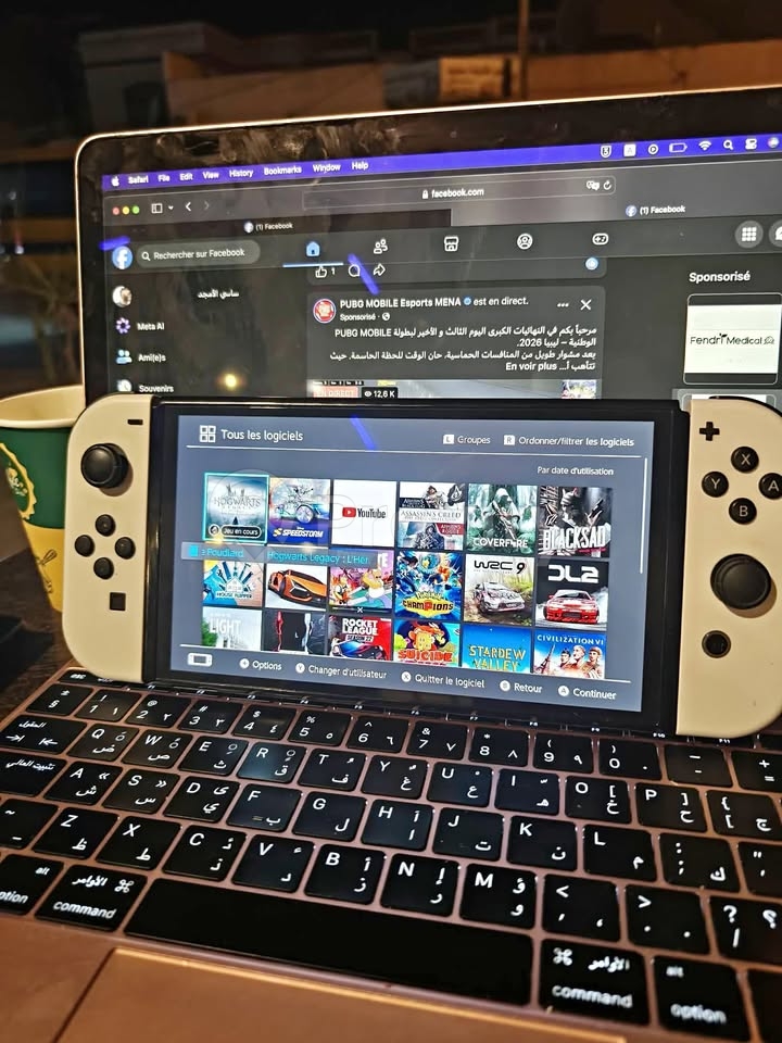 Nintendo Switch OLED comme neuve à vendre à Tunis – 750 DT