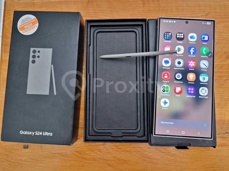 Samsung Galaxy S24 Ultra 12/256 Go Titanium Gray à vendre à Carthage