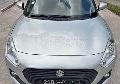 Suzuki Swift 2019 essence d’occasion vue de face à Bardo