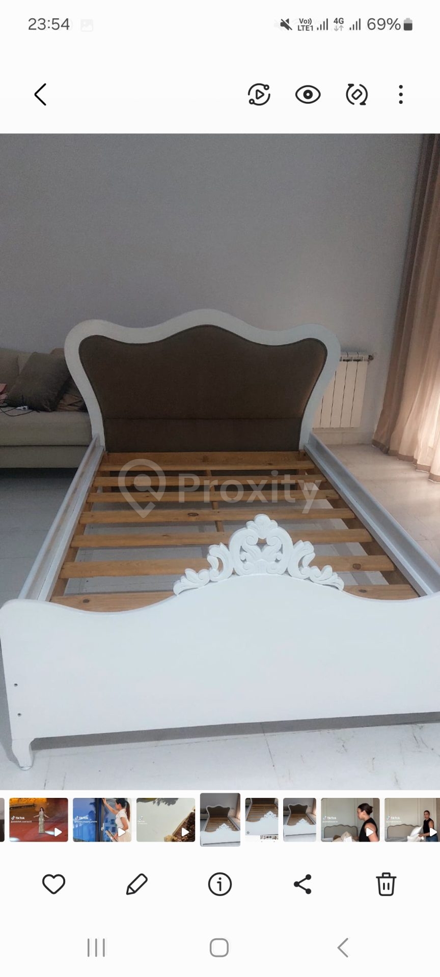 A vendre lit calin caline