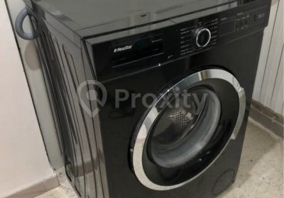 Machine à laver NewStar 7 kg noire neuve à vendre à Tunis
