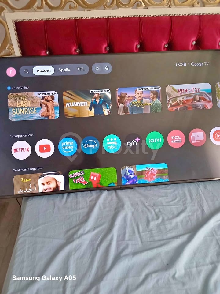 TV TCL 55 pouces Smart Google TV 4K Ultra HD 55P635 à Tunis – 1250 DT
