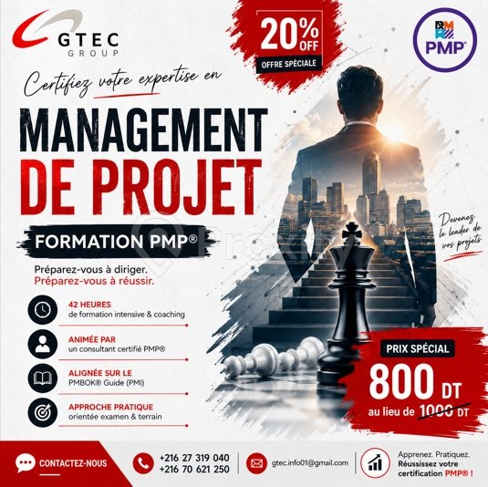 Formation PMP V8 – Décrochez votre certification