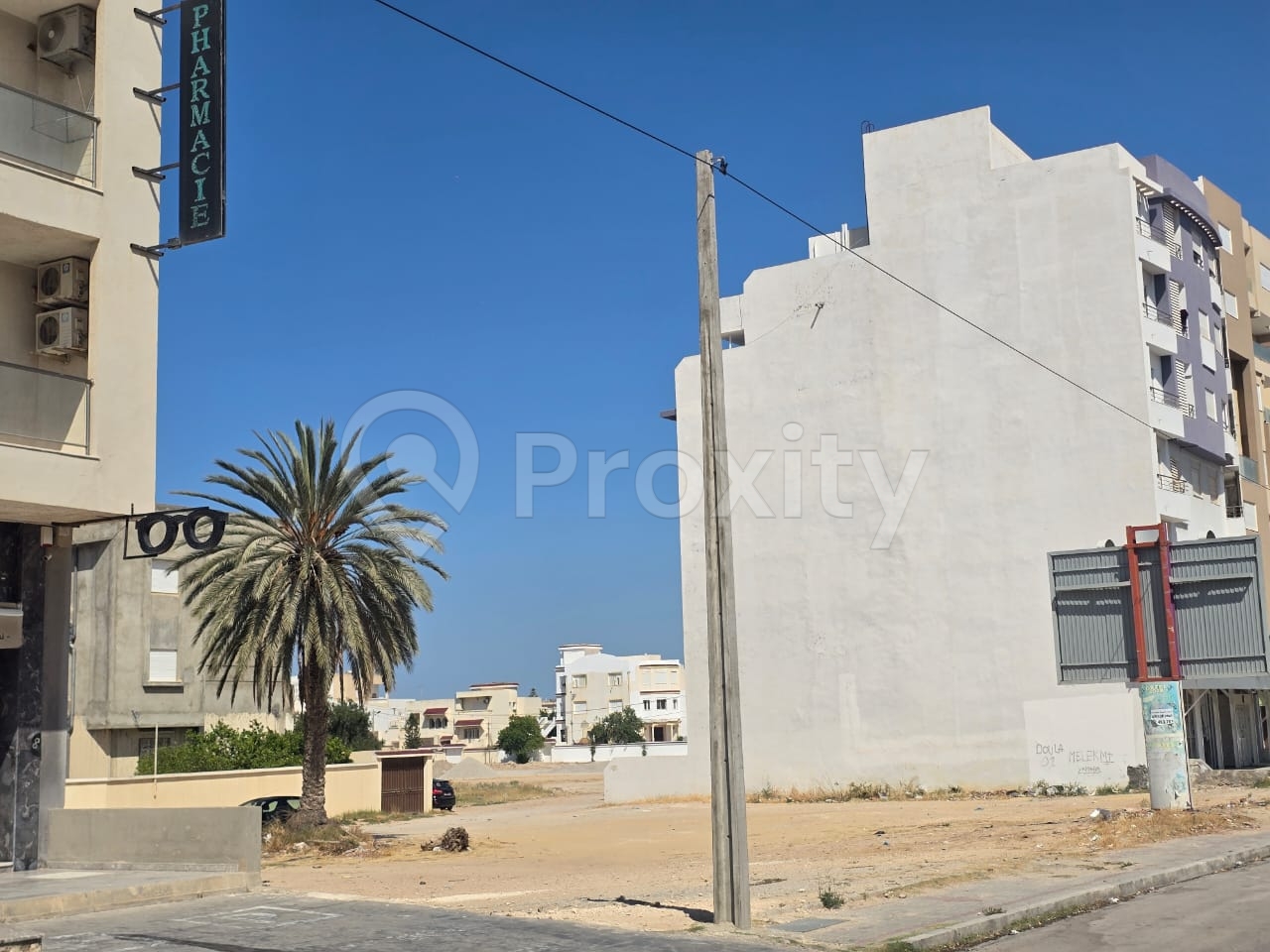 Terrain 850m² et 450m² Autorisé R+8 à Sahloul