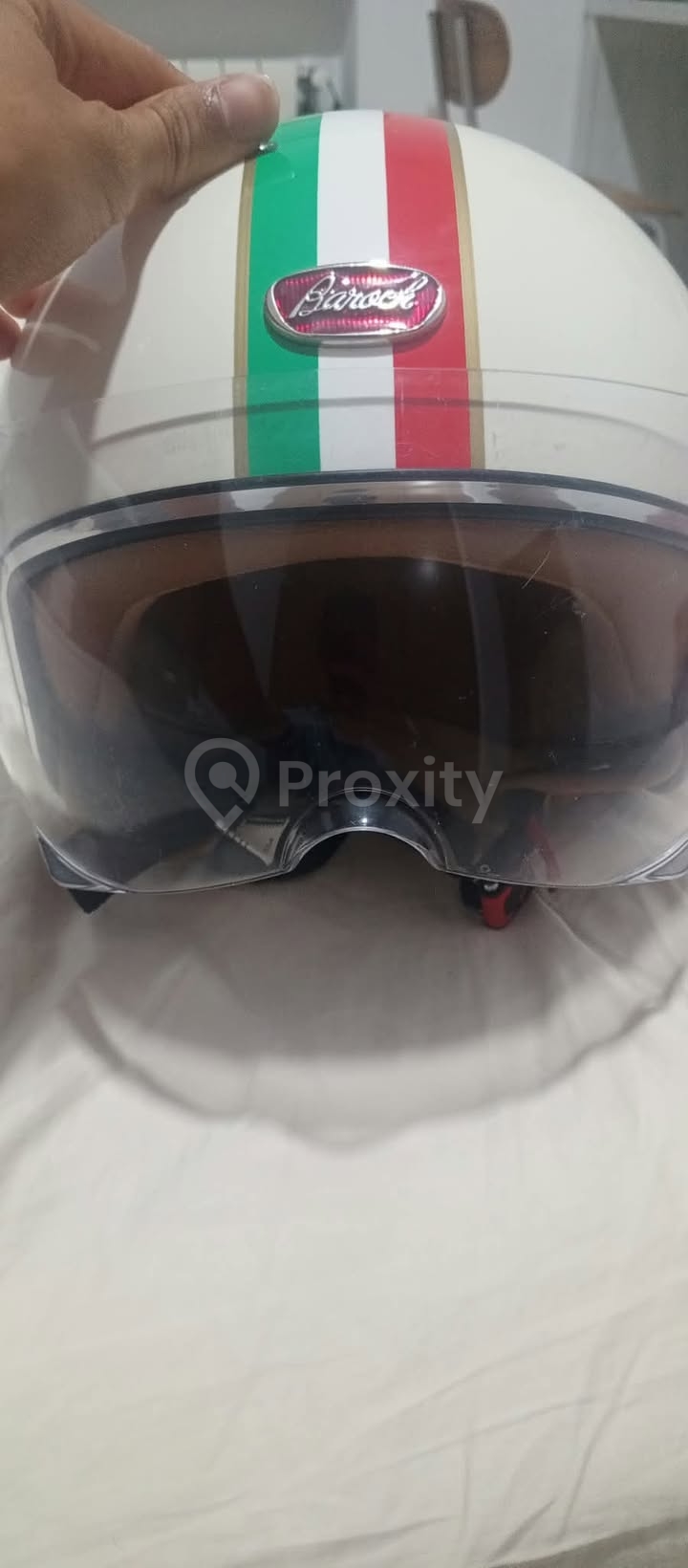 Casque moto jet neuf taille L 59–60 cm importé d'Italie à Sfax – 380 DT
