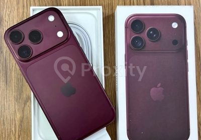 iPhone 18 Pro eSIM 256 Go Burgundy neuf avec boîte à Tunis