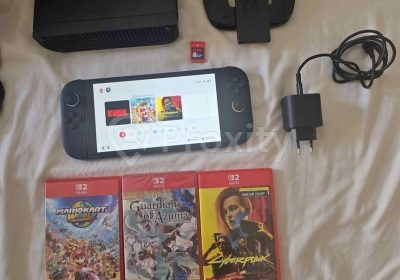 Nintendo Switch 2 avec 4 jeux dock chargeur et accessoires à El Mourouj