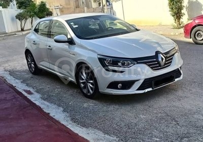 Renault Mégane 4 blanche 2017 occasion à vendre au Kram en Tunisie